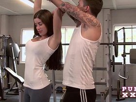 PURE XXX FILMS Gym sex is the best workout