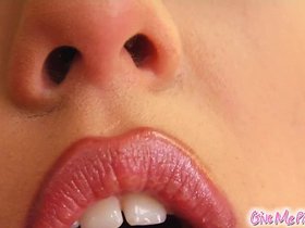 Give Me Pink Beautiful blue eyed girl tries anal toys