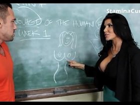 hot big tits teacher fuck her student