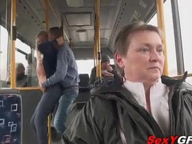 Ass Fucked on the Public Bus